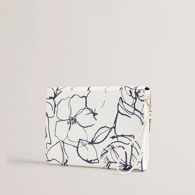 Women's ALMIKON-Linear Rose Pouch Cream