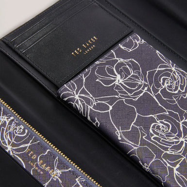 Women's KELLES-Linear Rose Travel Wallet