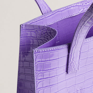 Women's REPTCON-Croc Effect Small Icon Bag