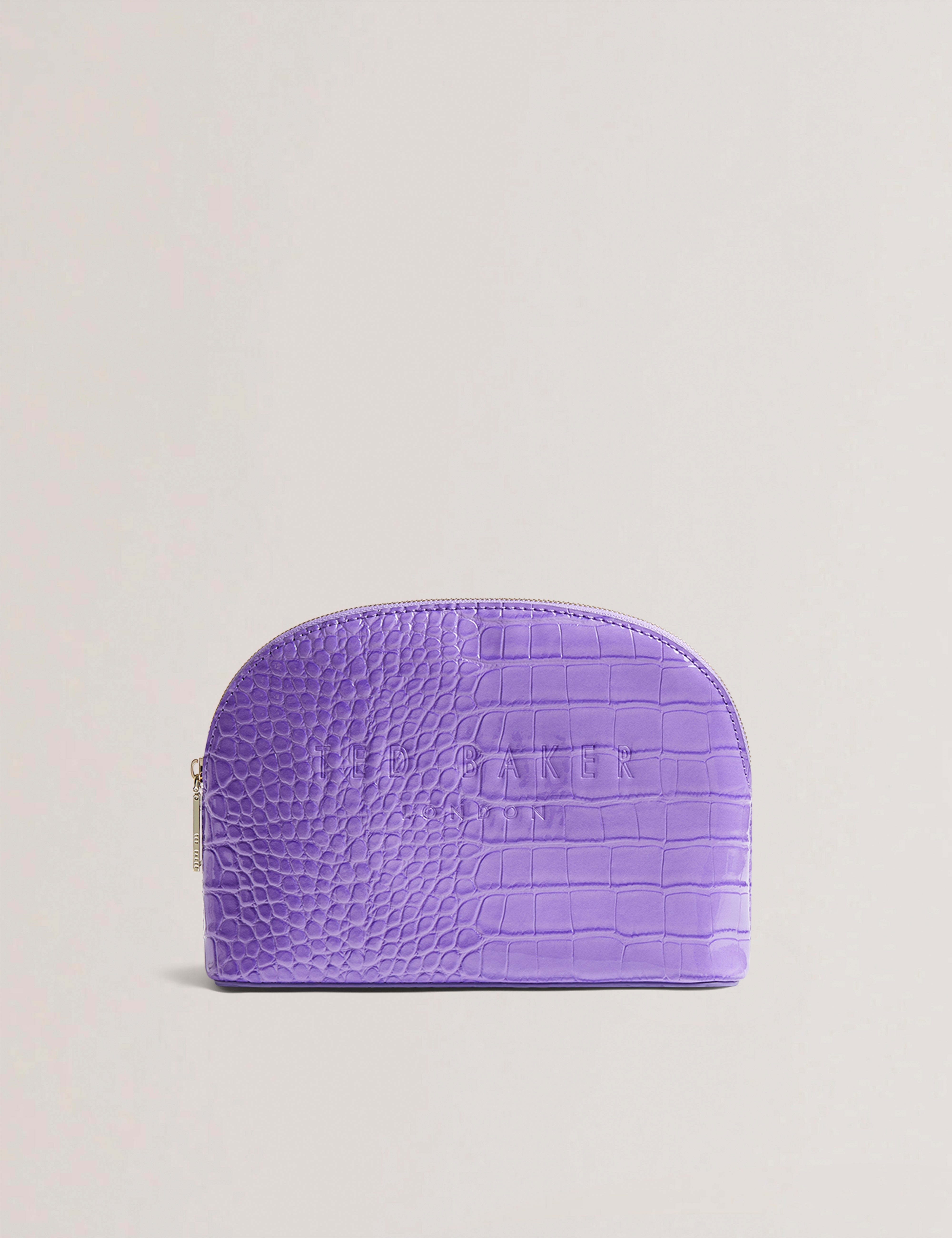 Women's CROCALA-Croc Effect Makeup Bag
