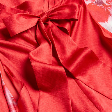 Women's Aliara-Printed Cowl Neck Midi Slip Dress Red