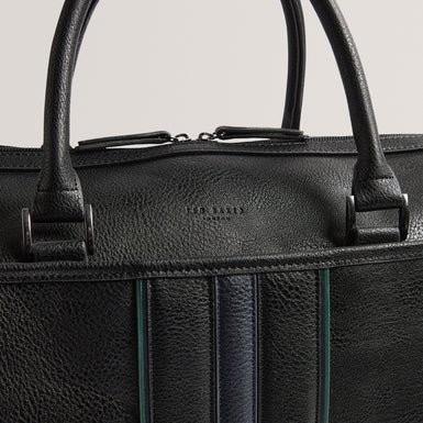 KELVIN: Stripe PU Holdall