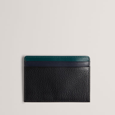 Mens GRAYTON-Stripe Leather Cardholder