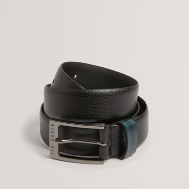 Kendon-Stripe Leather Belt