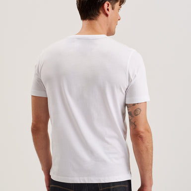 Men's Sarge-Ss Branded T-Shirt White