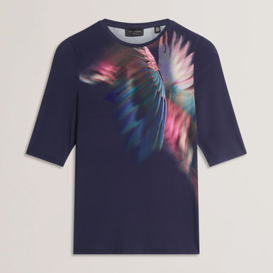 Women's HANNAZ-Printed Slinky Jersey Half Sleeve