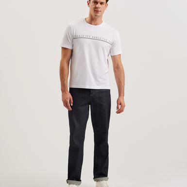 Men's Portra-Ss Branded T-Shirt White