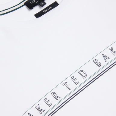 Men's Portra-Ss Branded T-Shirt White