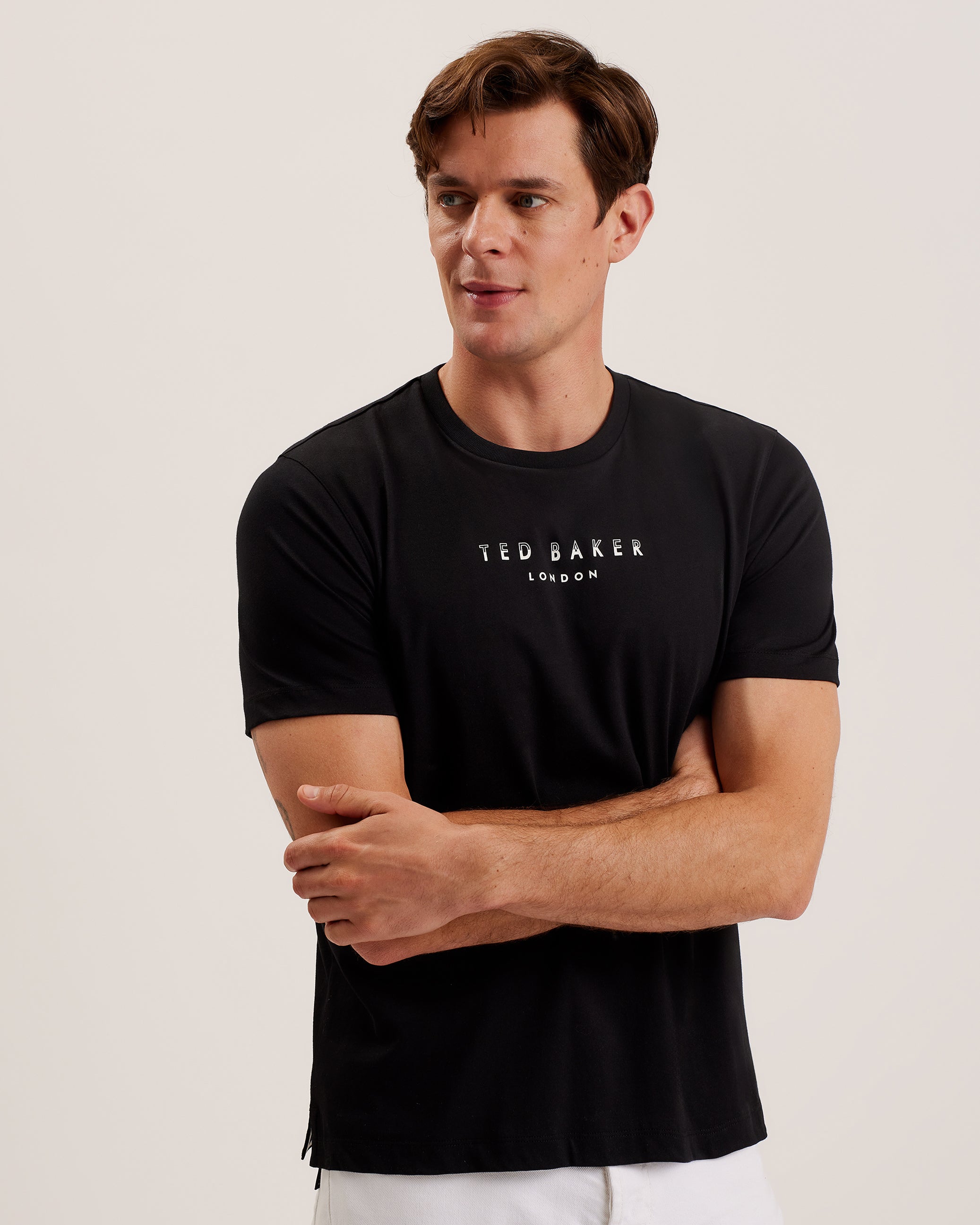Men's Fueira-Ss Branded T-Shirt Black