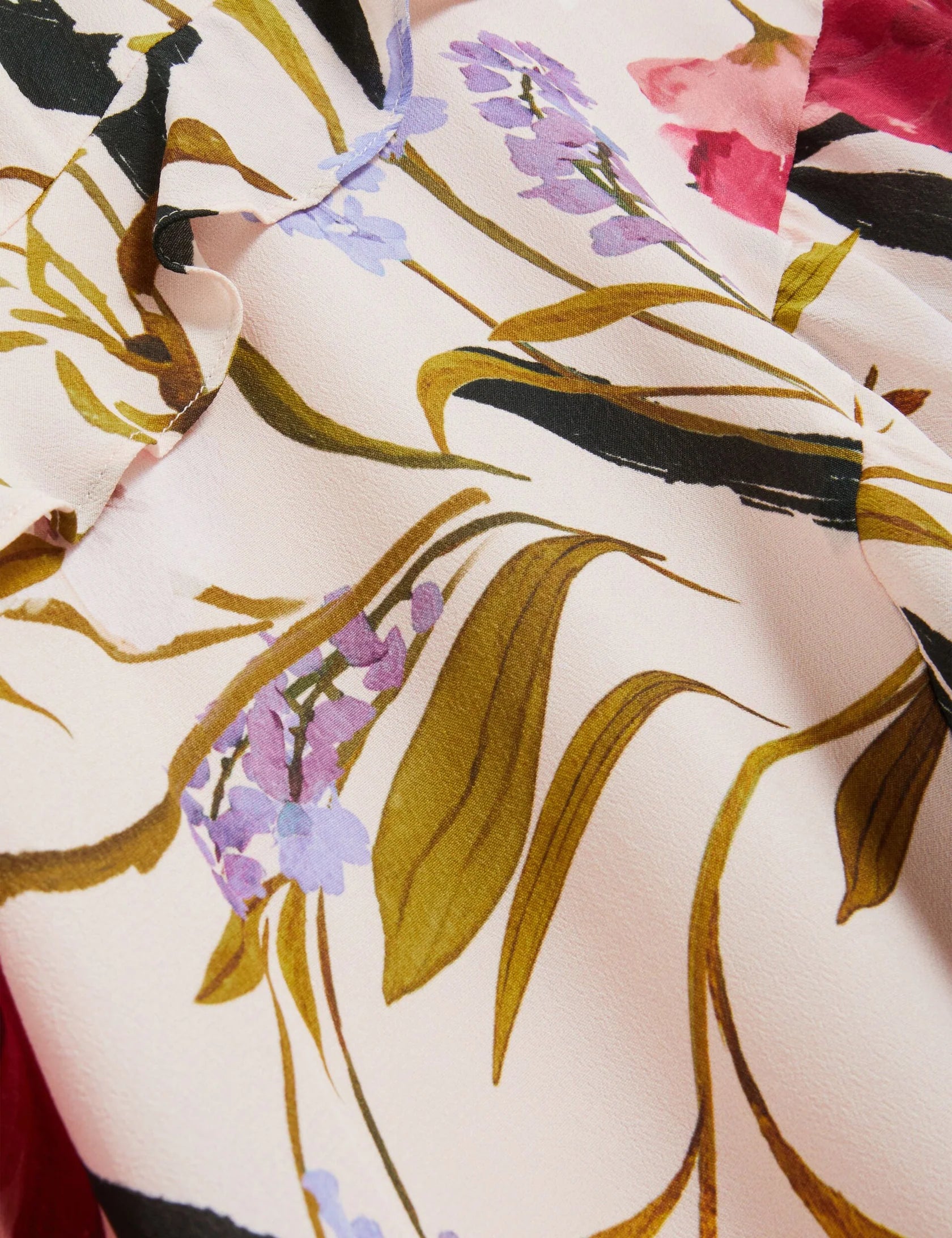 Women's ISSIIA-Frill Detail Mini Dress