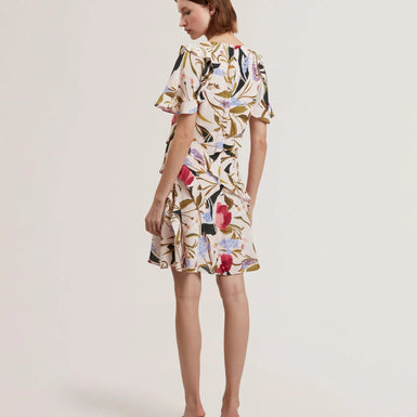 Women's ISSIIA-Frill Detail Mini Dress