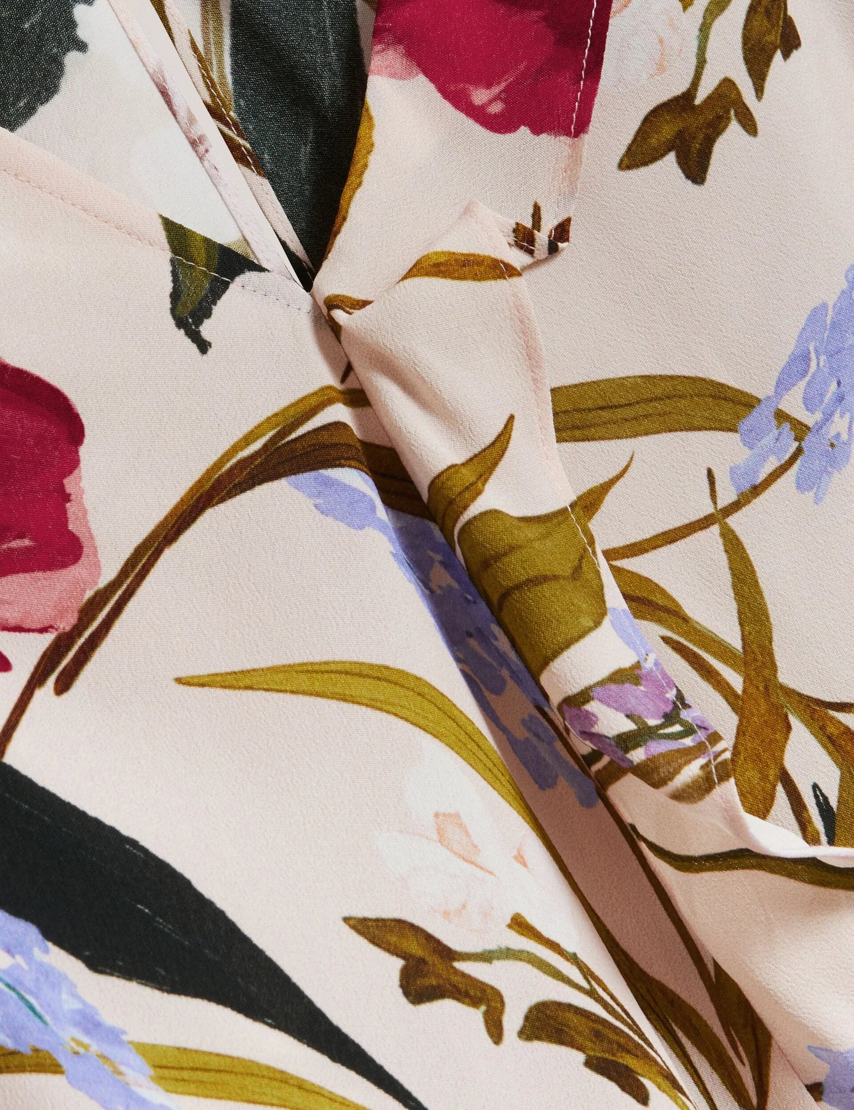 Women's MINASA-Frill Detail Long Sleeve Blouse