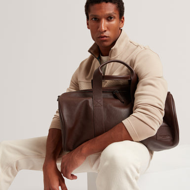VIKTORO: T Stitch Contrast Panel Half-Zip