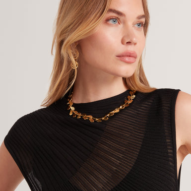 Womens CELYINA-Engineered Sheer Detail Knit