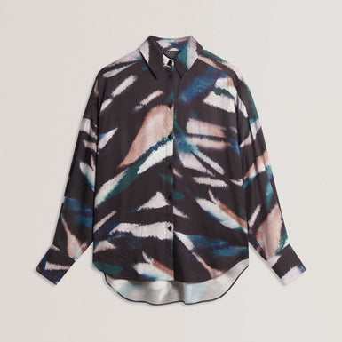 Women's TROPIZA-Printed Oversized Boyfriend