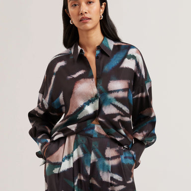 Women's TROPIZA-Printed Oversized Boyfriend
