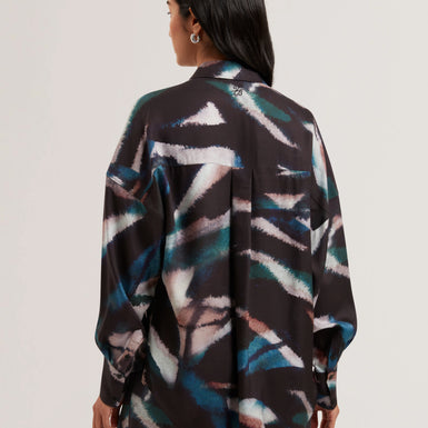 Women's TROPIZA-Printed Oversized Boyfriend