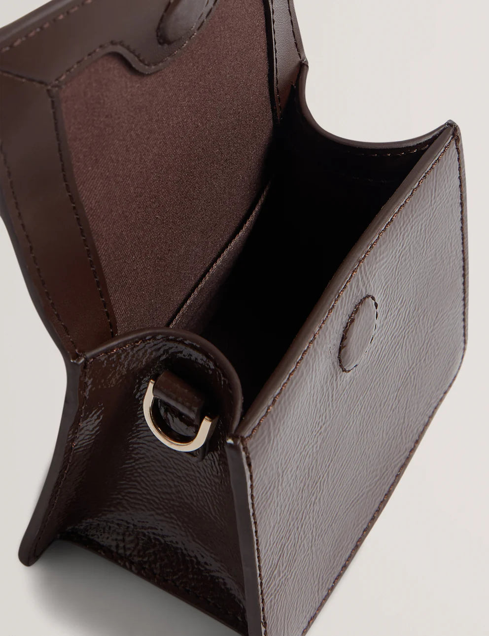 Women's ROUSET-Rose Detail Mini Leather Bag