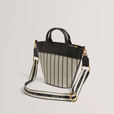 Women's RIVERI-Woven Webbing Bucket Bag