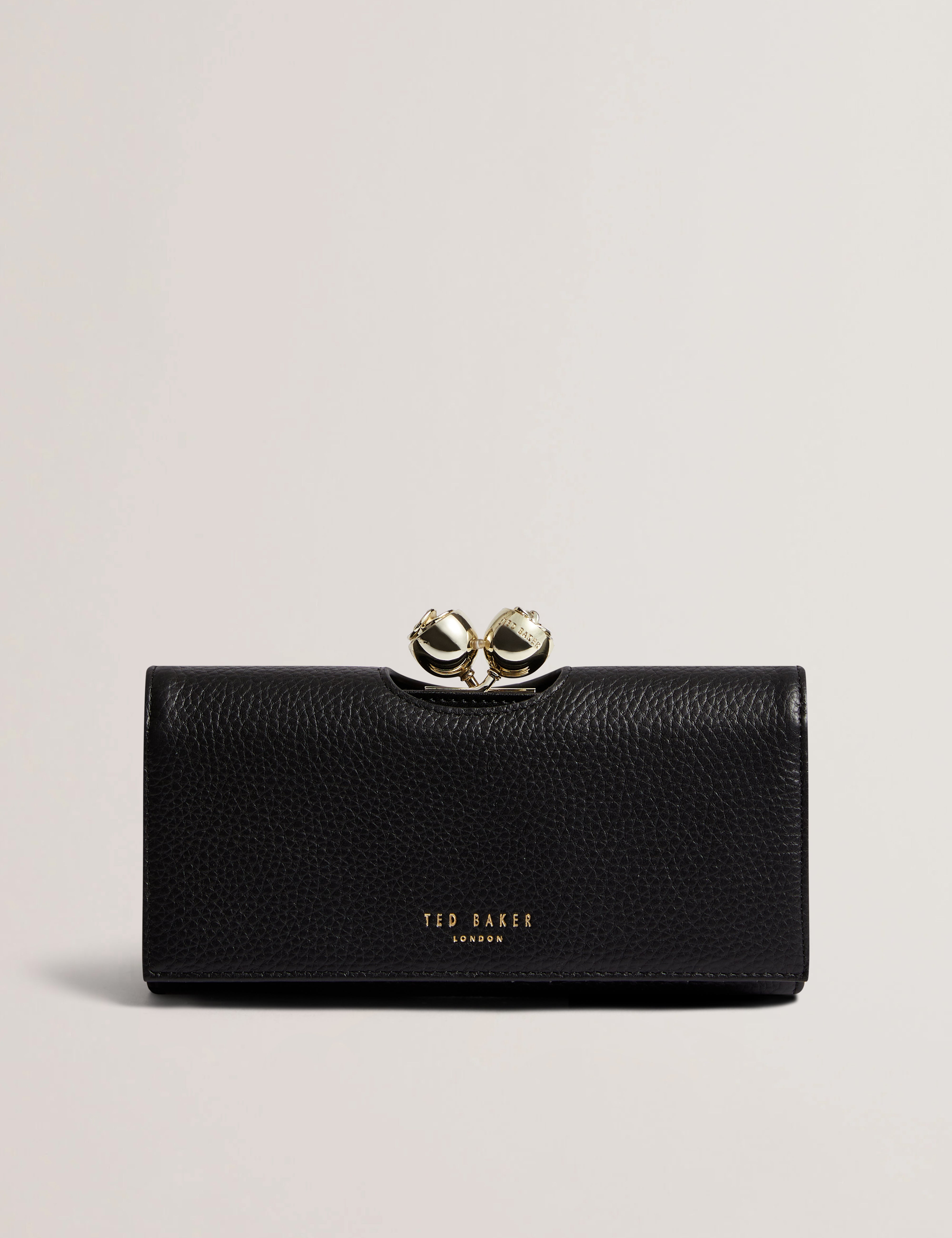 Women's ROOSALI-Rose Detail Leather Large Bobble Purse