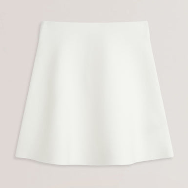 Women's CAMIES-A Line Knit Skirt Ivory