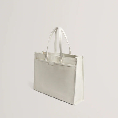 Women's AUDOS-Canvas Rose Hardware Tote Bag