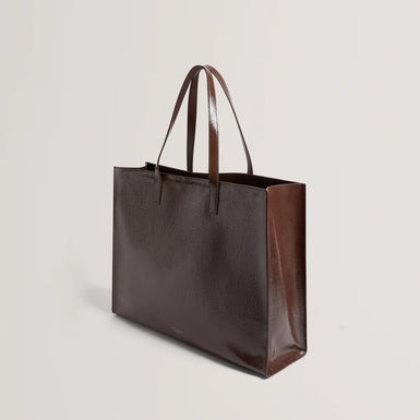 Women's ROUSAH-Rose Detail Tote Leather Bag