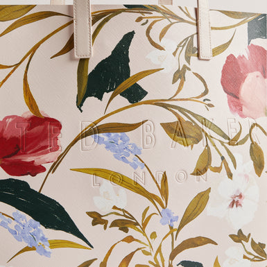 Women's POPPYYS-Floral Printed Extra Large Bag