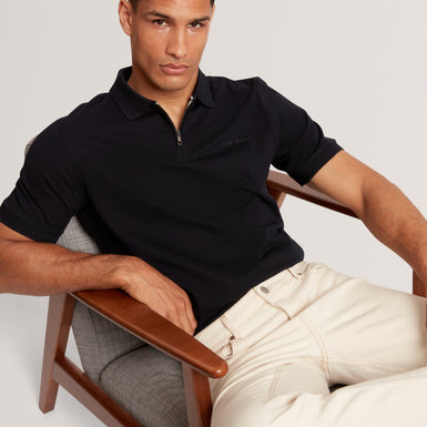 CYRILE: Branded Honeycomb Trim SS Polo