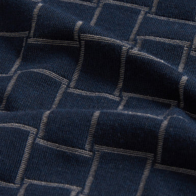 EDUARD: SS Square Jacquard Polo