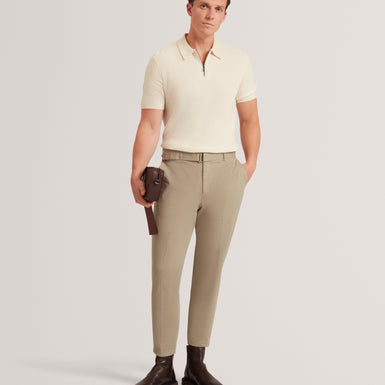 JAYLON: SS Waffle Stitch Polo