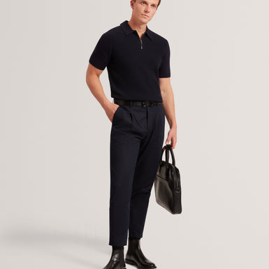 JAYLON: SS Waffle Stitch Polo