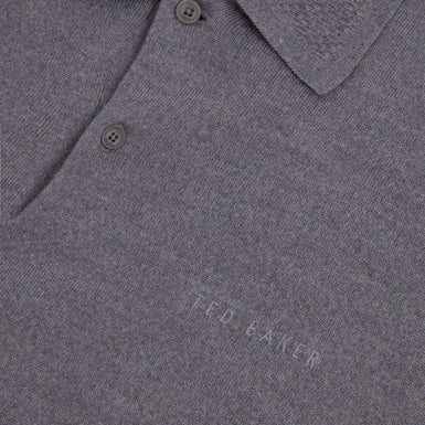 CHRIESY: SS Branded Merino Knitted Polo