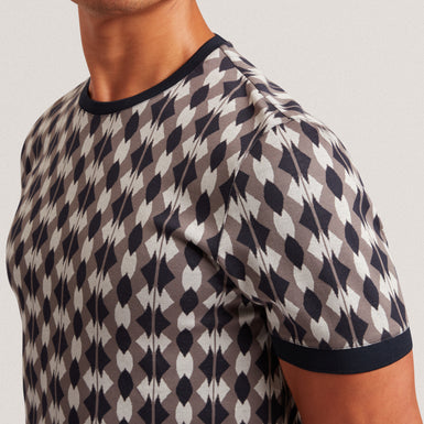 JOAA: SS Geo Jacquard T-Shirt