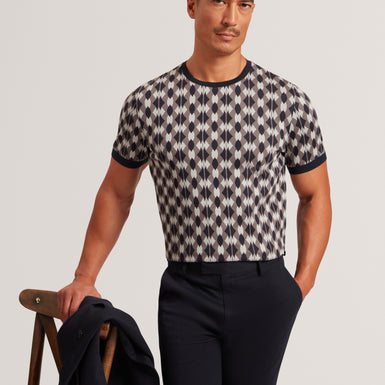 JOAA: SS Geo Jacquard T-Shirt