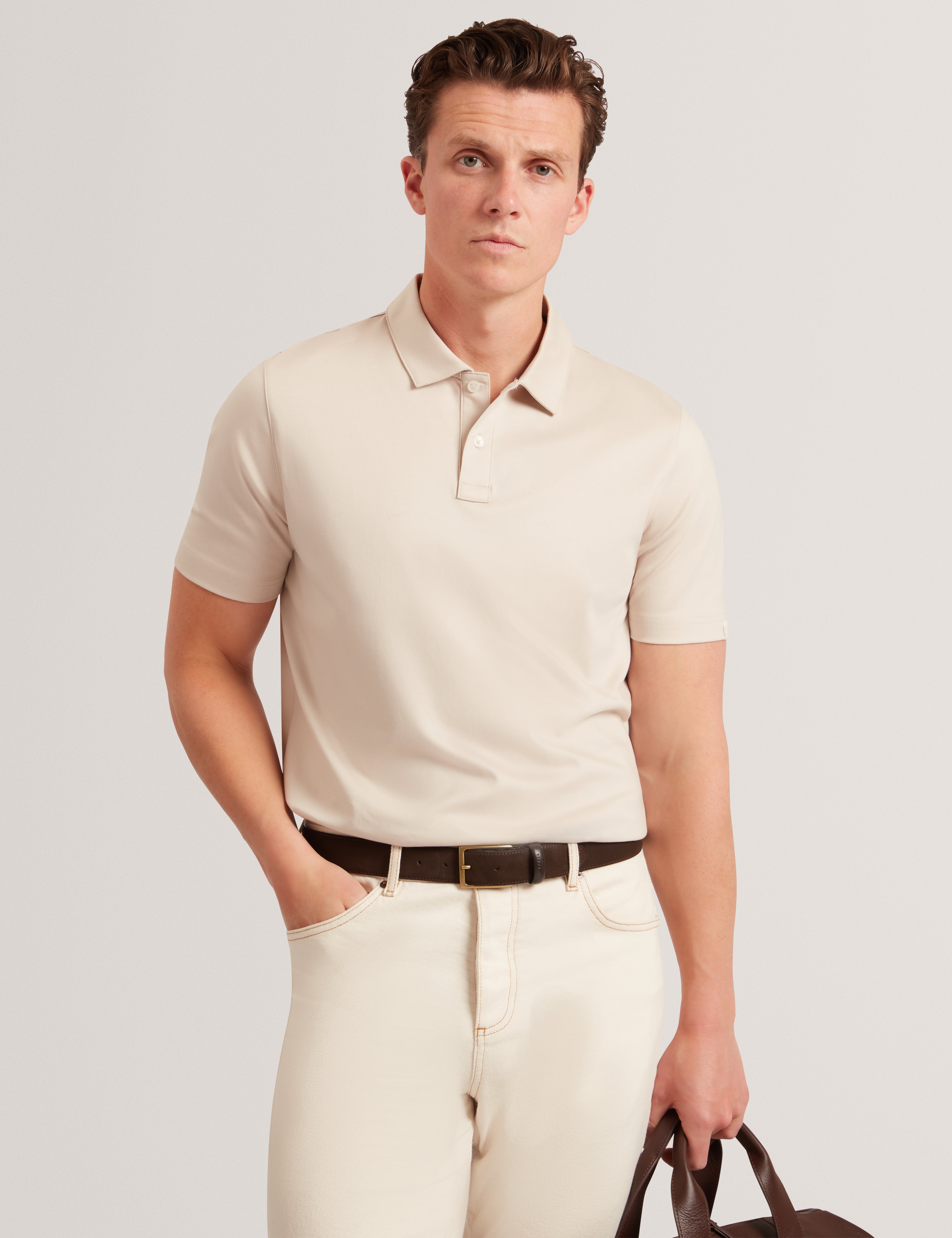 CONNALL: SS Regular Soft Touch Polo