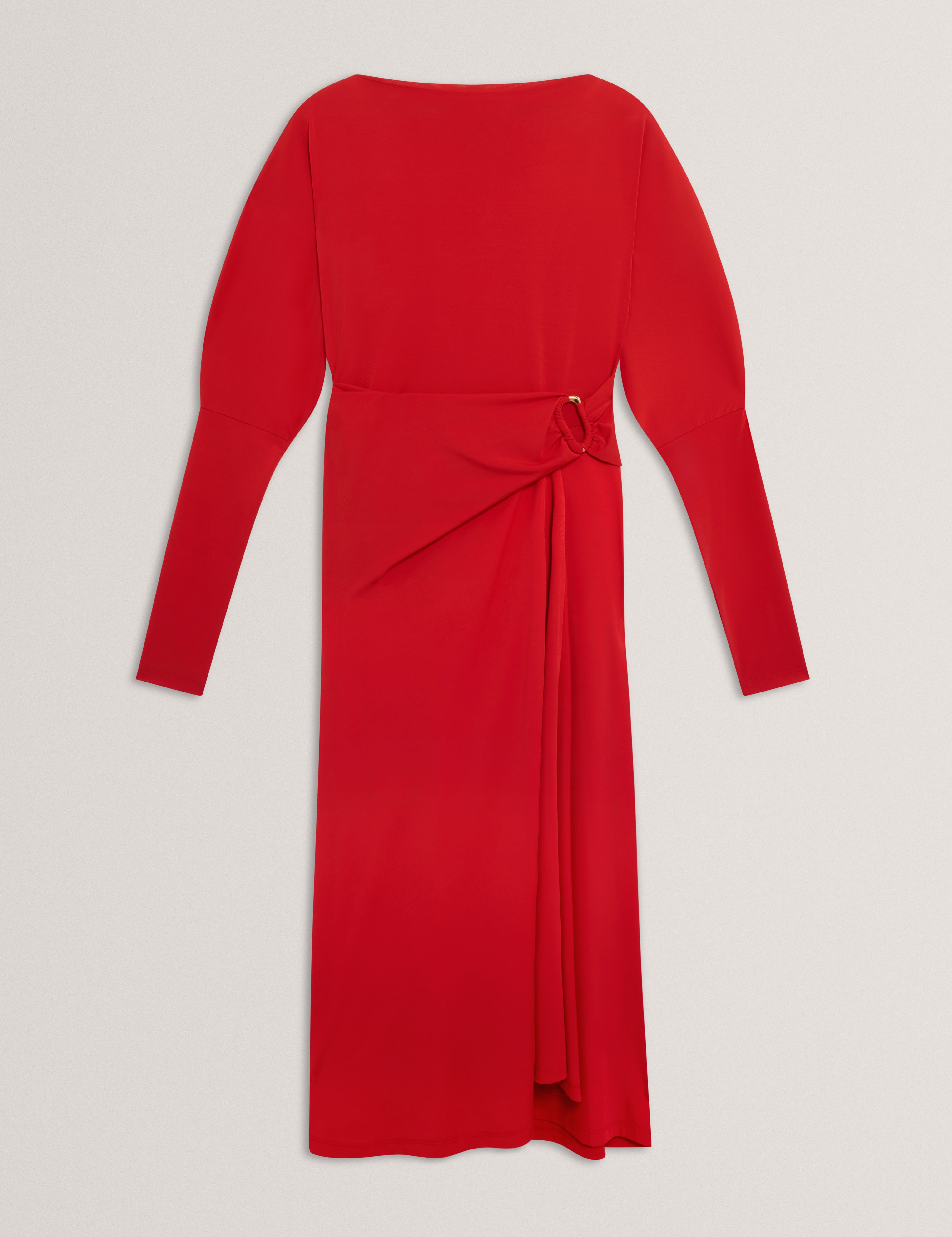 RALHAA: Wrap Jersey Midi dress