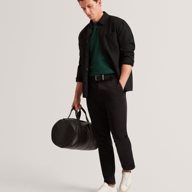 LIERTS: Branded Honeycomb Trim T-Shirt