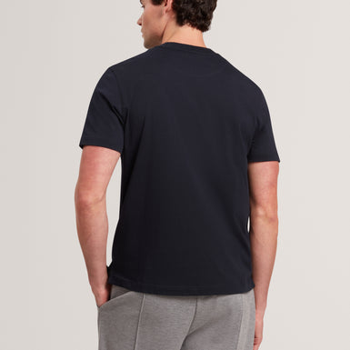 LIERTS: Branded Honeycomb Trim T-Shirt