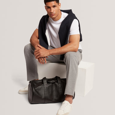 LIERTS: Branded Honeycomb Trim T-Shirt