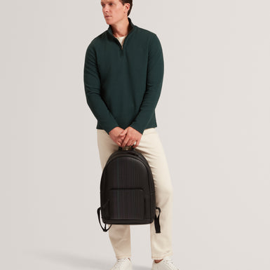 CRABTRE: Branded Honeycomb Trim Half Zip