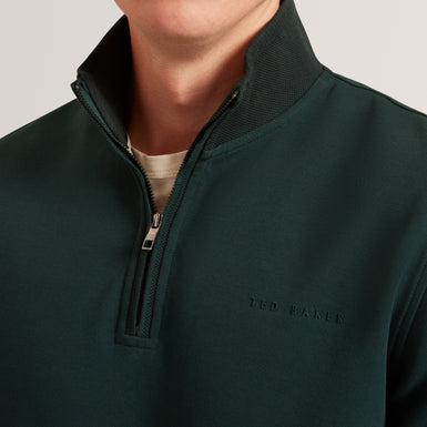CRABTRE: Branded Honeycomb Trim Half Zip