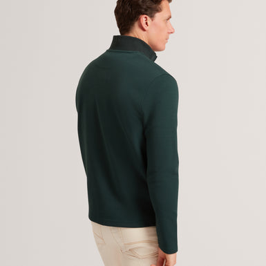 CRABTRE: Branded Honeycomb Trim Half Zip