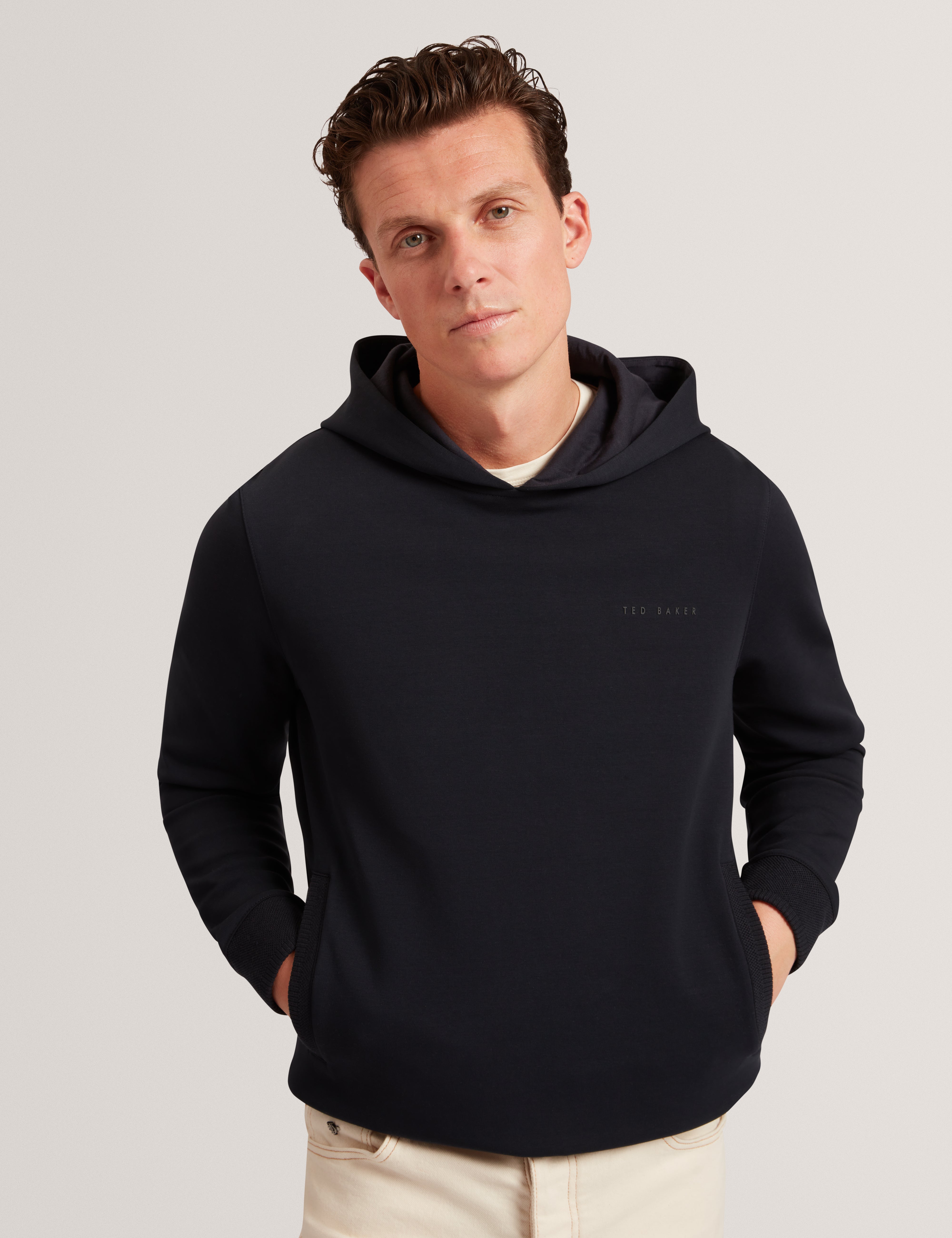 BOIDS: Branded Honeycomb Trim Hoodie