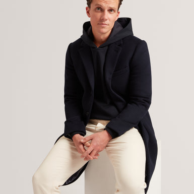 BOIDS: Branded Honeycomb Trim Hoodie