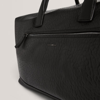 PERSIE: Pebbled Faux Leather Holdall Bag