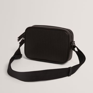 WALT: Printed Weave PU Crossbody Bag