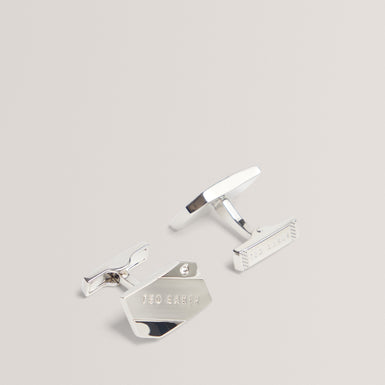 CRIIS: Brushed Metal Cufflinks
