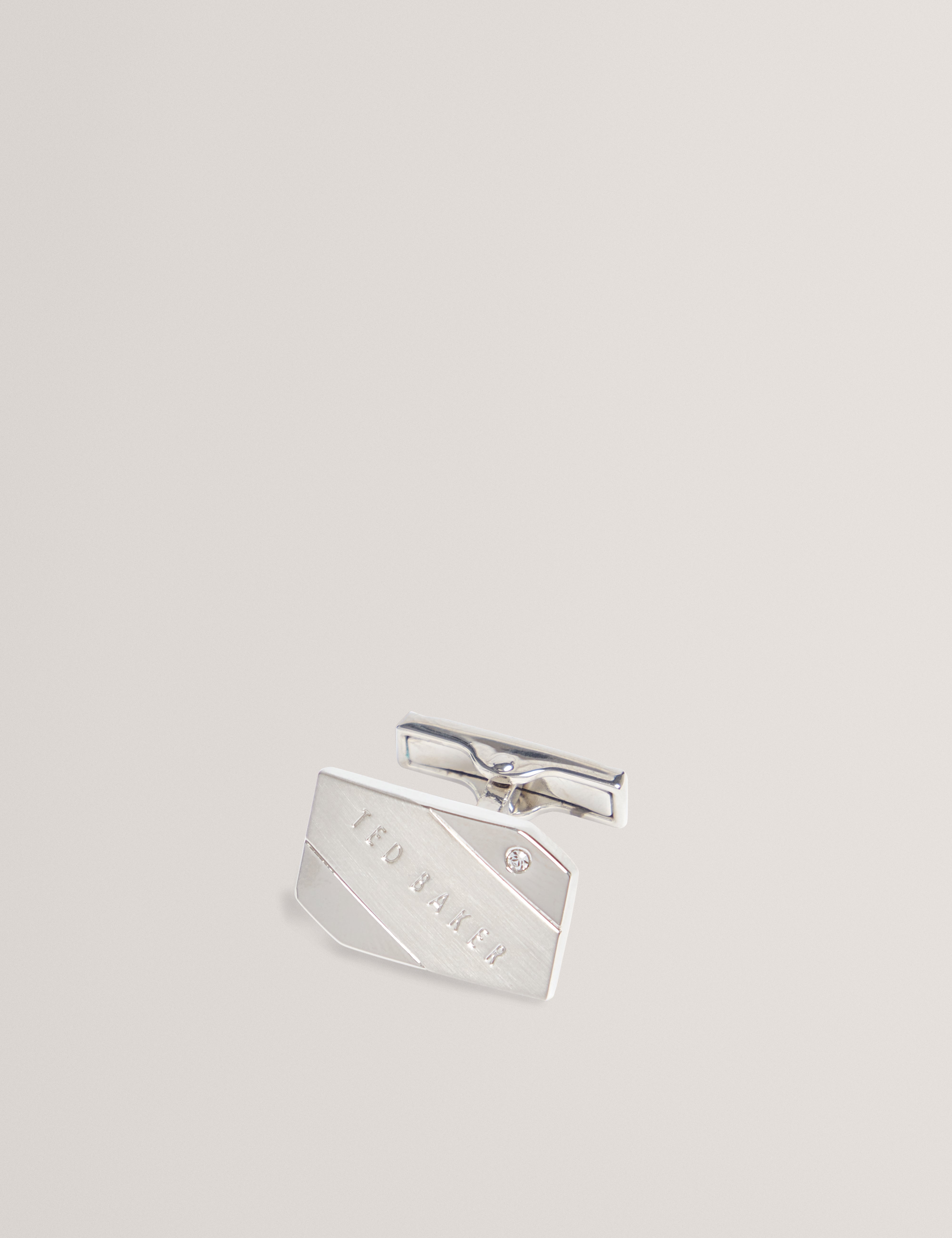 CRIIS: Brushed Metal Cufflinks