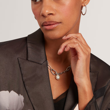 NUBIAA: Printed Organza Overlay Tailored Jacket